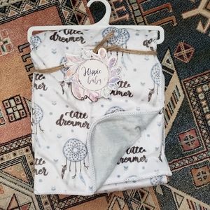 NWT Baby boho blanket, dream catcher